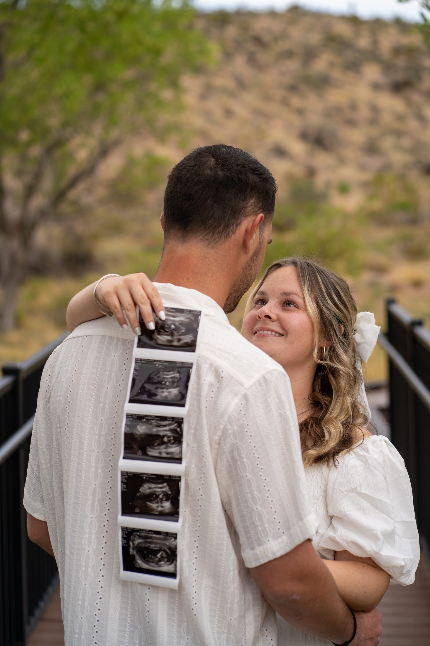 Maternity announcement session photo